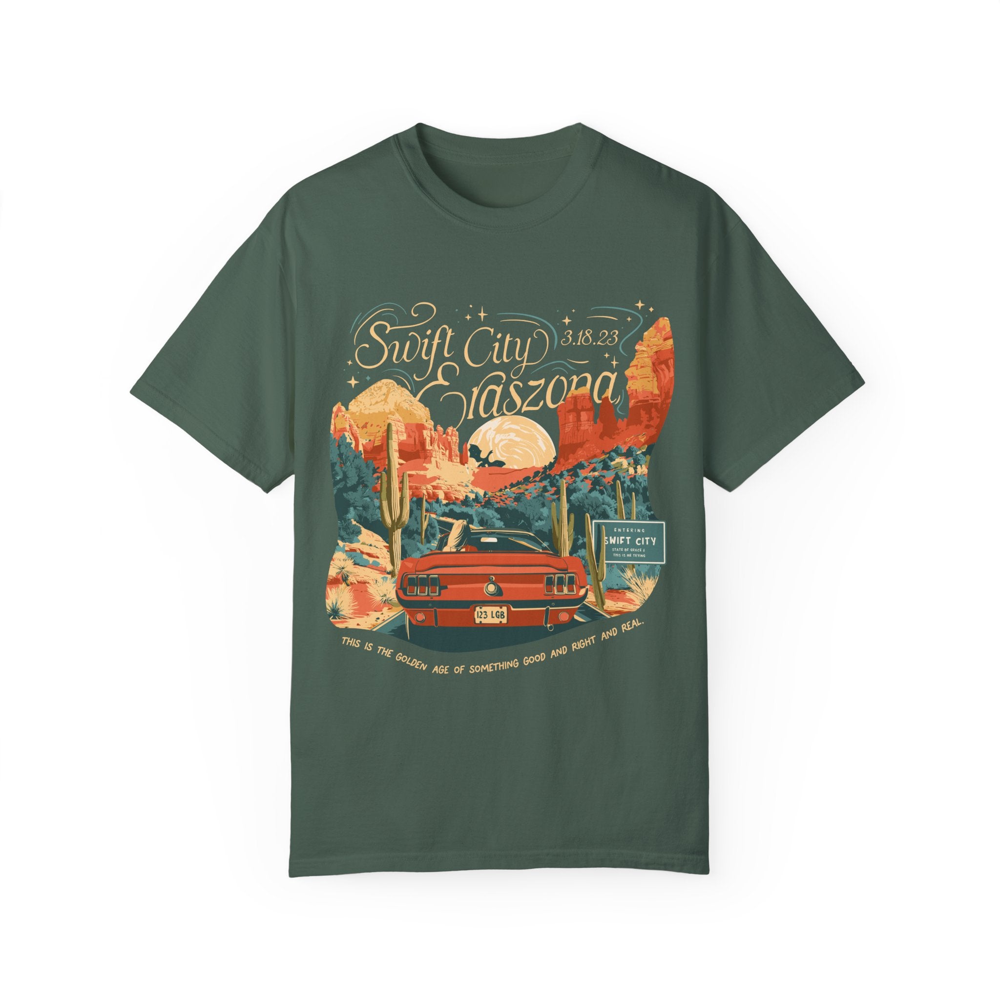 Night Two Sedona Drive Eraszona Tour Tee