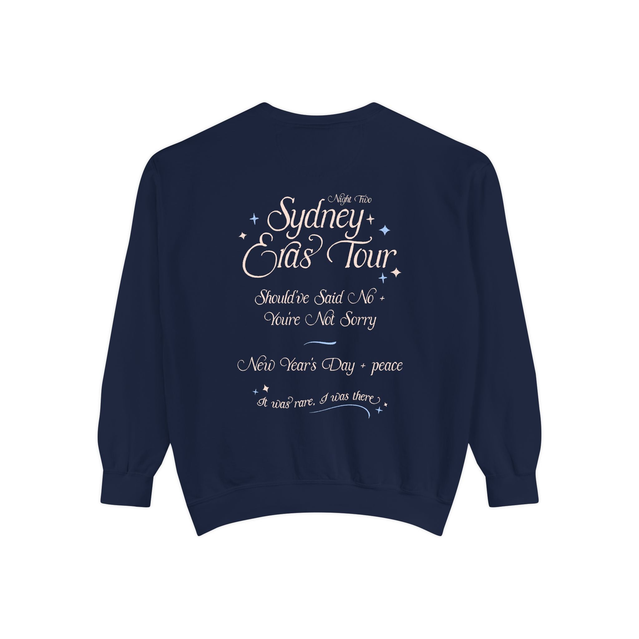 Night Two Sydney Eras Tour Crewneck