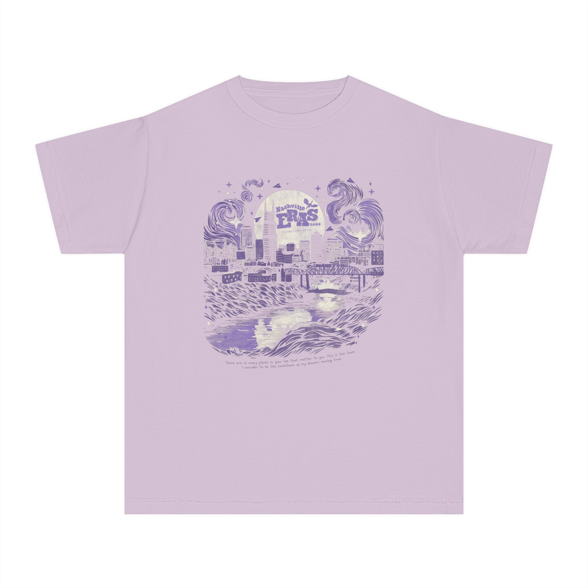 Night Two Nashville Eras Tour Skyline Kid's Tee