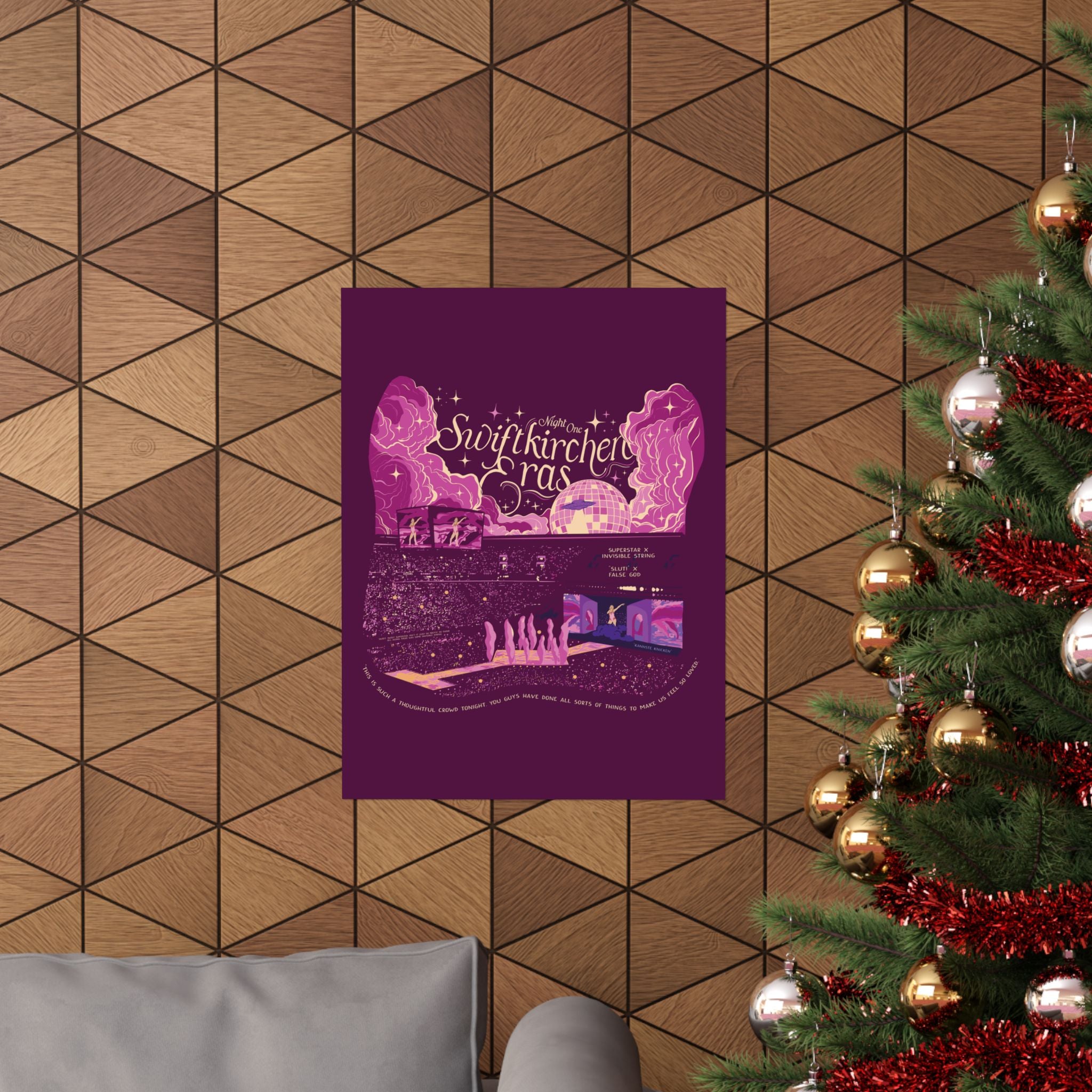 Berry Gelsenkirchen Eras Night One Poster