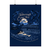 Navy Night Three Foxborough Eras Tour Gillette Stadium Poster