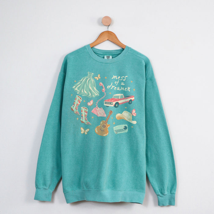 Mess of a Dreamer Crewneck