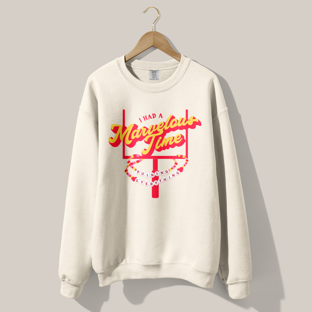 Kansas City Marvelous Time Lightweight Crewneck in Ivory