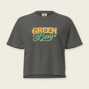 ’Tis the Damn Season Green Bay Boxy Tee in Pepper