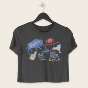 Buffalo Forever Boxy Tee in Pepper