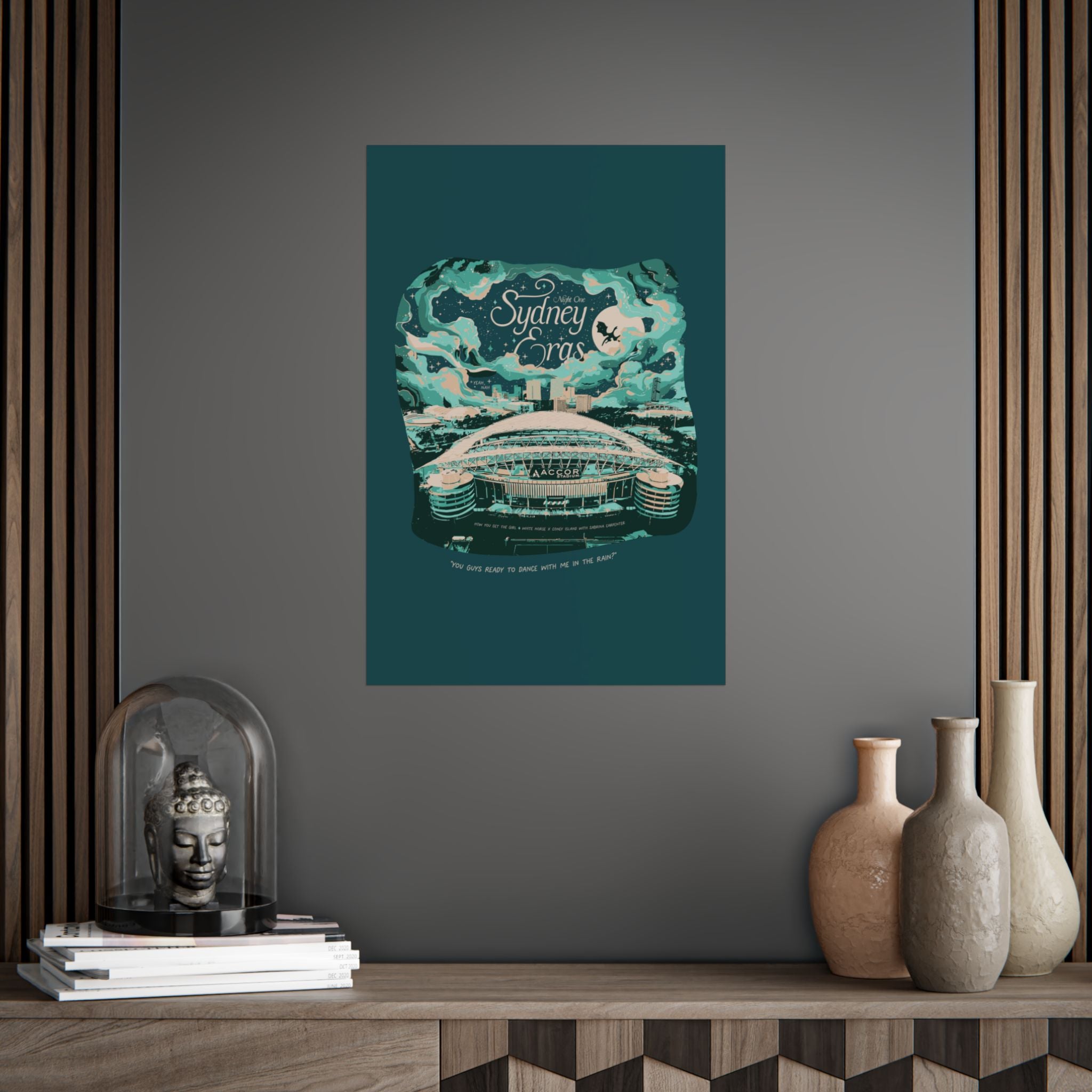 Emerald Night One Sydney Eras Tour Poster
