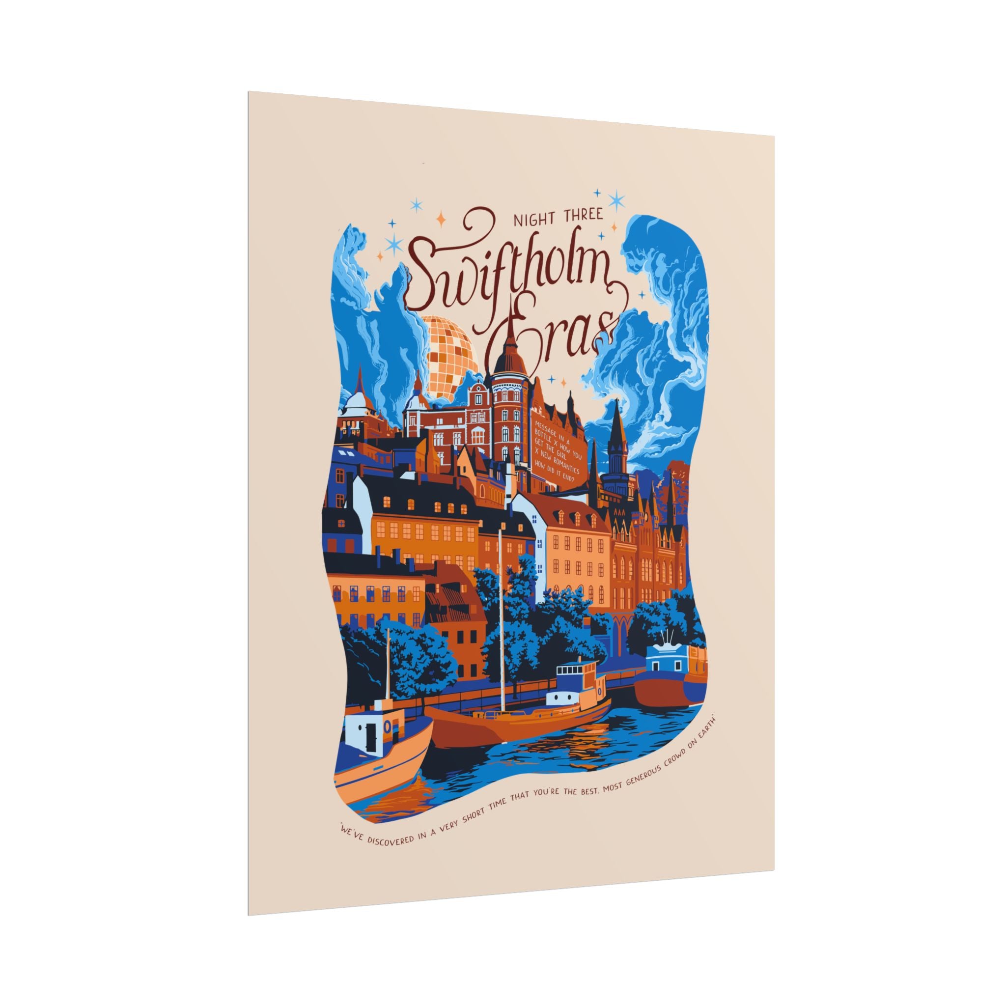 Ivory Night Three Swiftholm Eras Poster