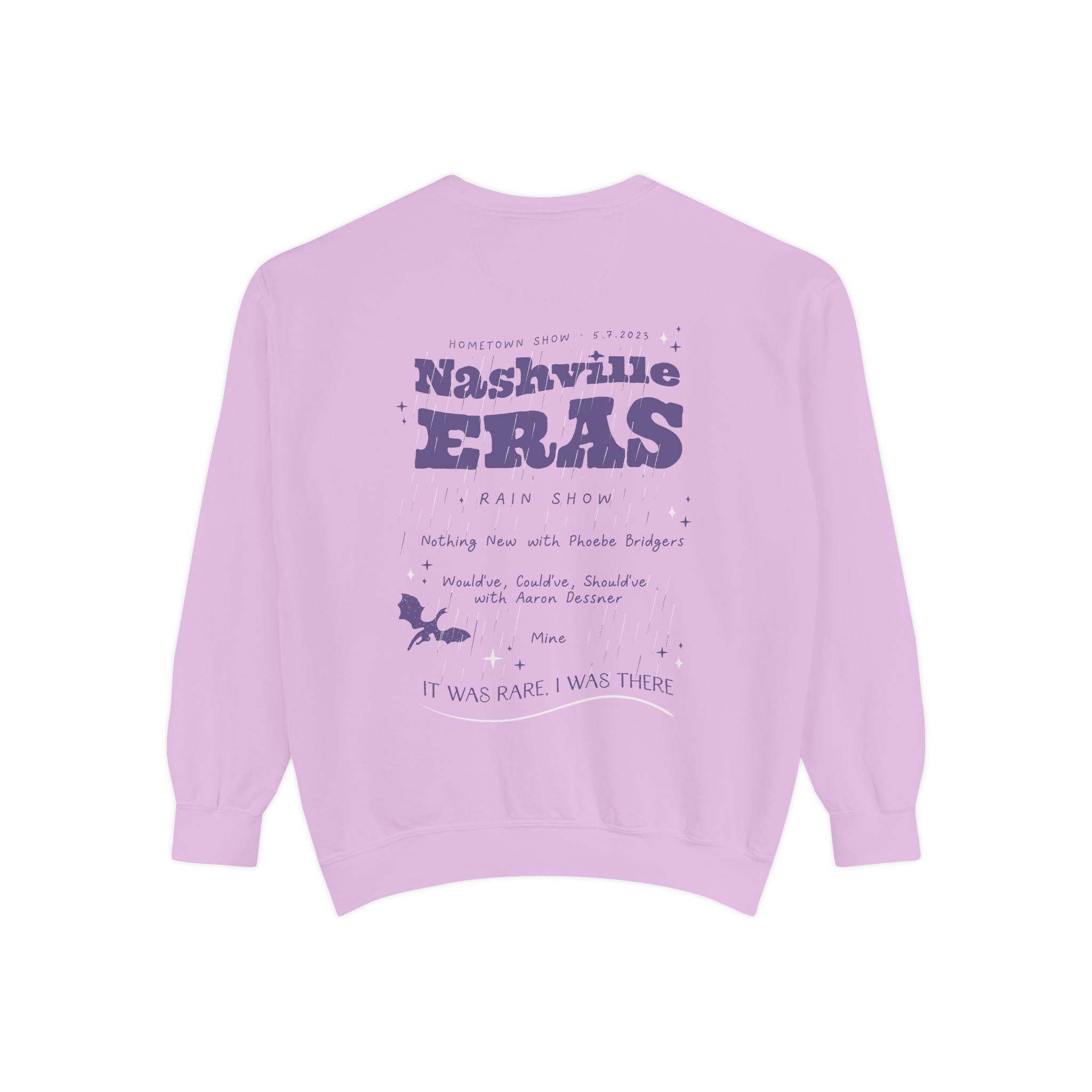 Night Three Nashville Eras Skyline Crewneck