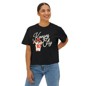 Kansas City Heart Hands Crop Top