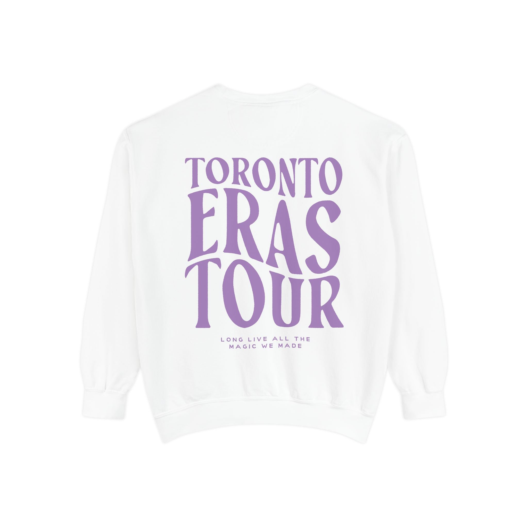 Toronto Eras It's Been A Long Time Coming Crewneck