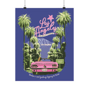 Los Angeles Eras Night One Taylorwood Poster