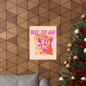 Way To Go Tiger Poster