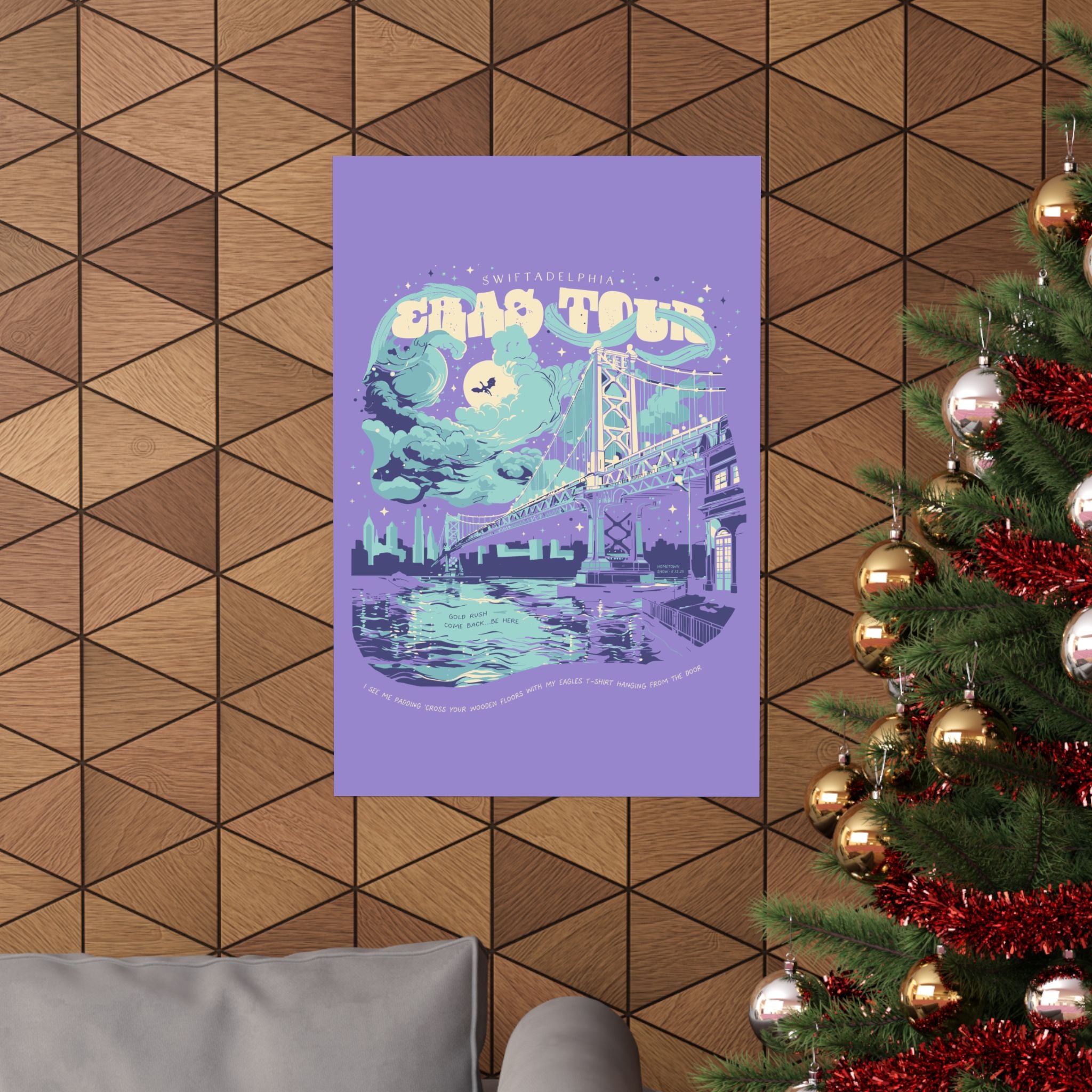 Violet Night One Swiftadelphia Poster