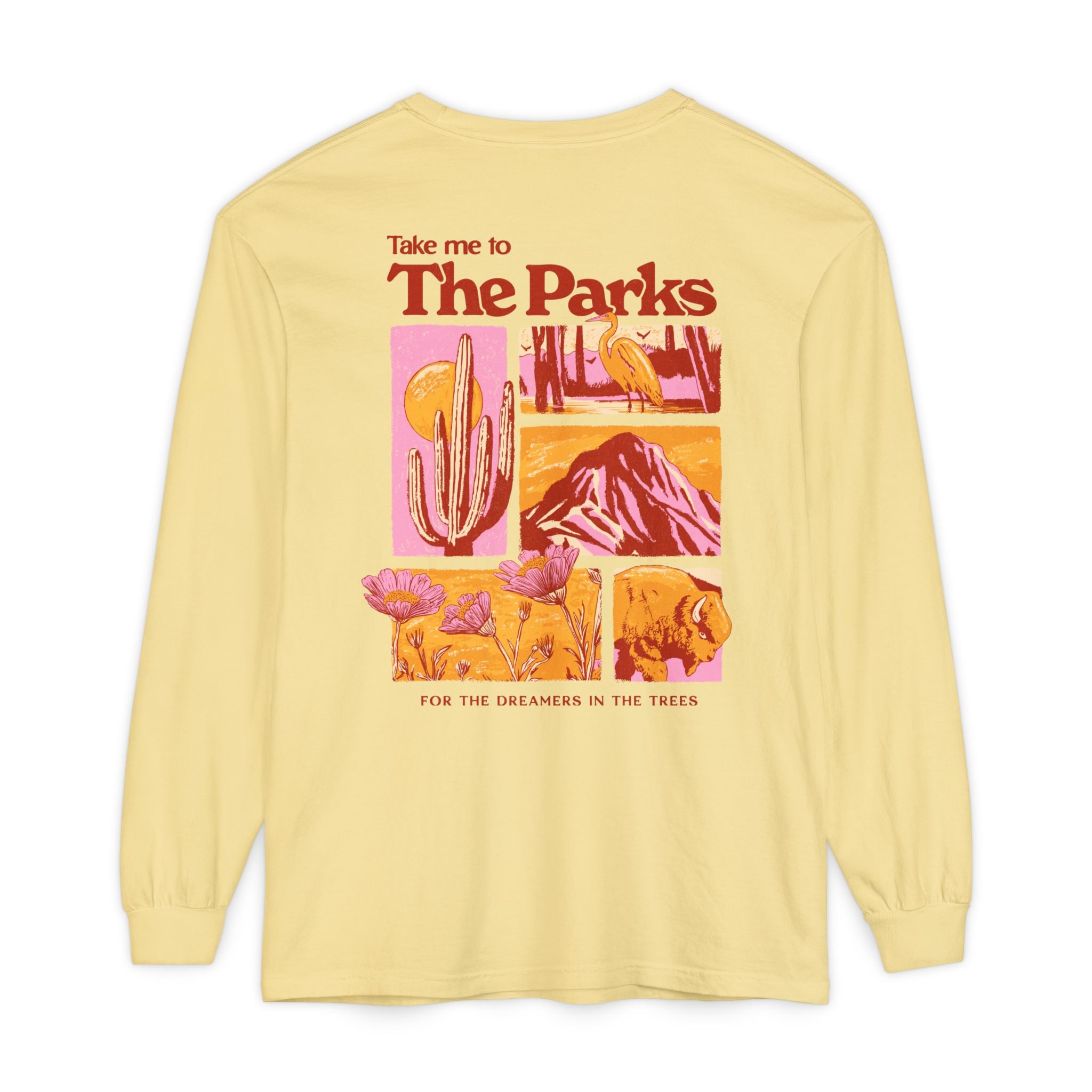 Dreamers in The Trees Sleeve Long-Sleeve Tee