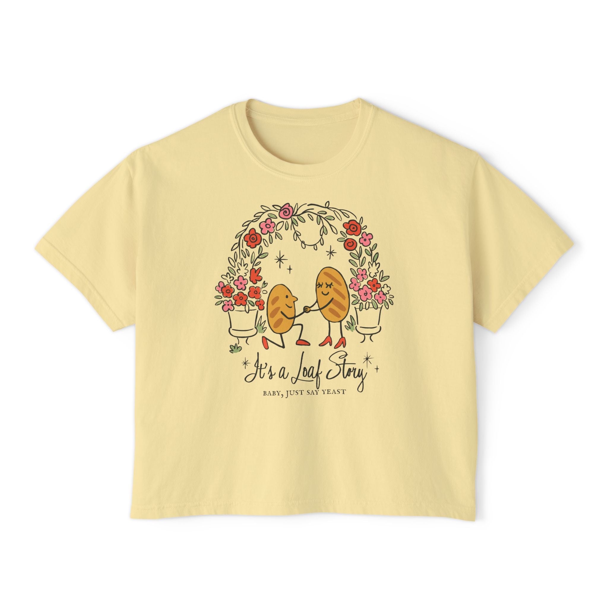 It's a Loaf Story Crop Top