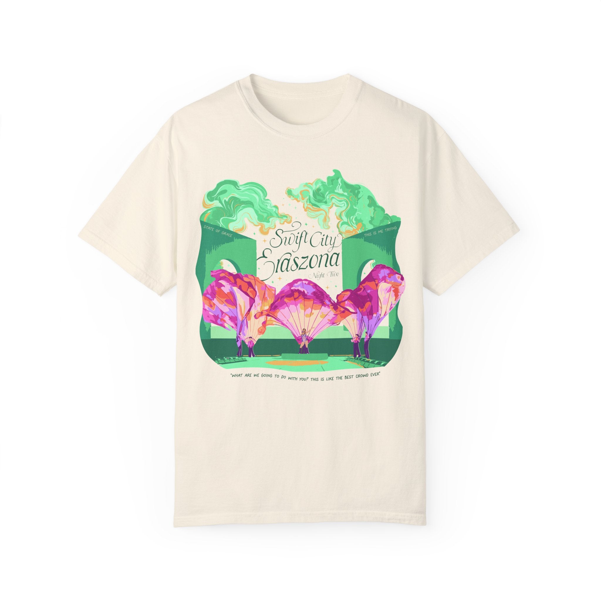 Night Two Glendale, Eraszona Eras Tee