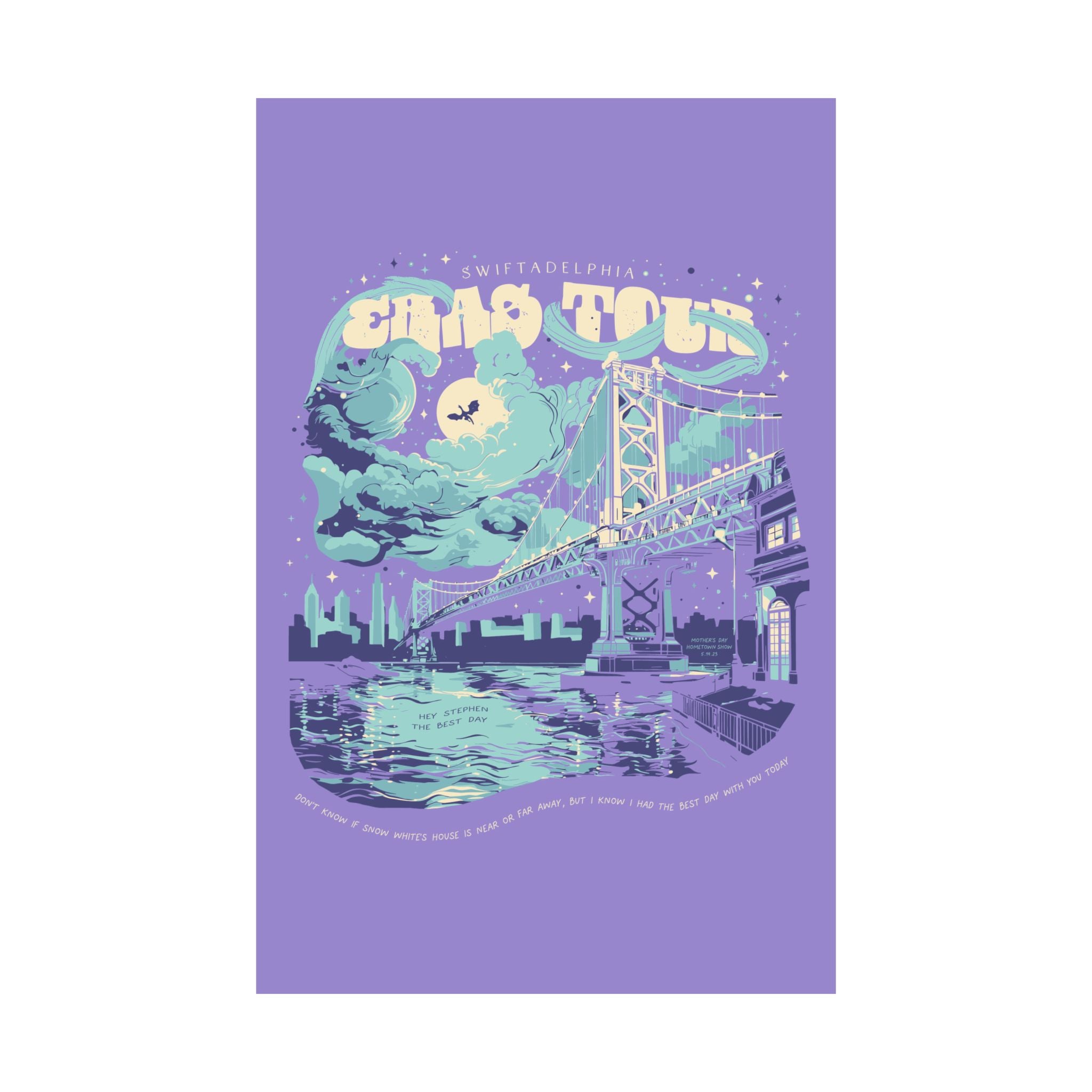Violet Night Three Swiftadelphia Poster