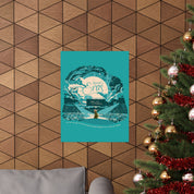 Teal Night One Tampa Eras Tour Poster