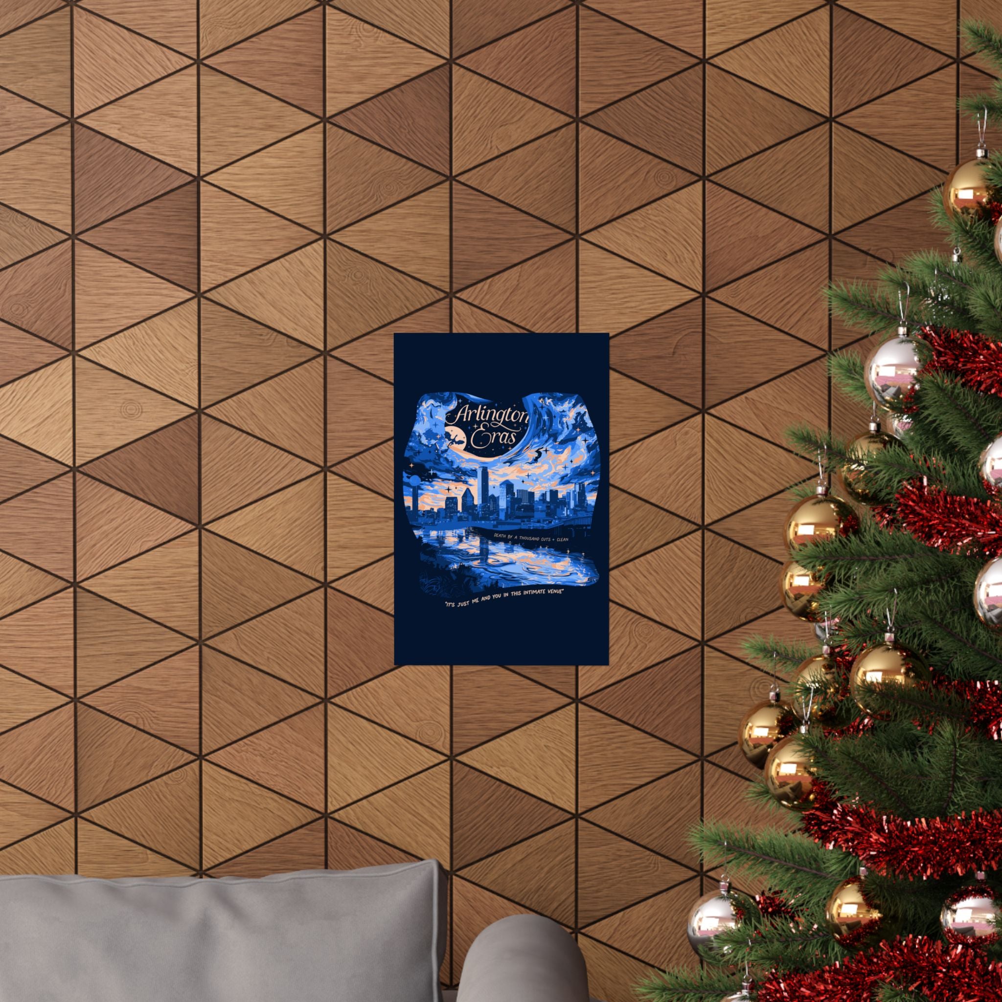 Navy Night Two Arlington Eras Tour Poster