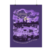 Purple Night Three Melbourne Eras Tour Poster