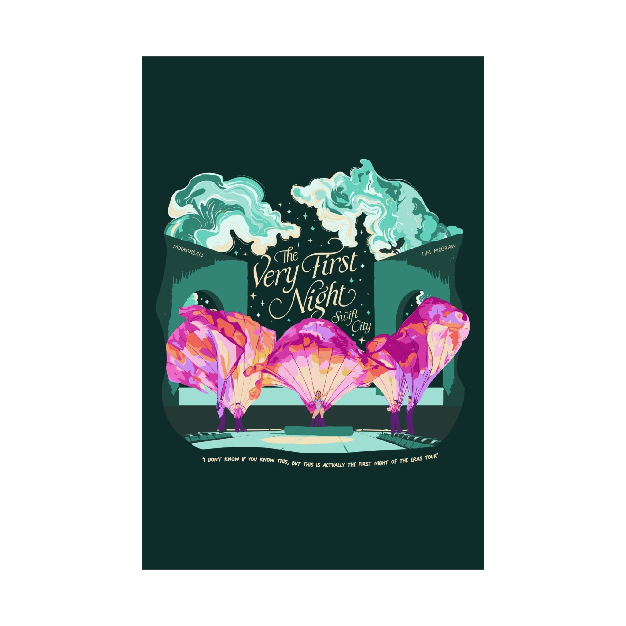Emerald Night One Glendale Eras Poster
