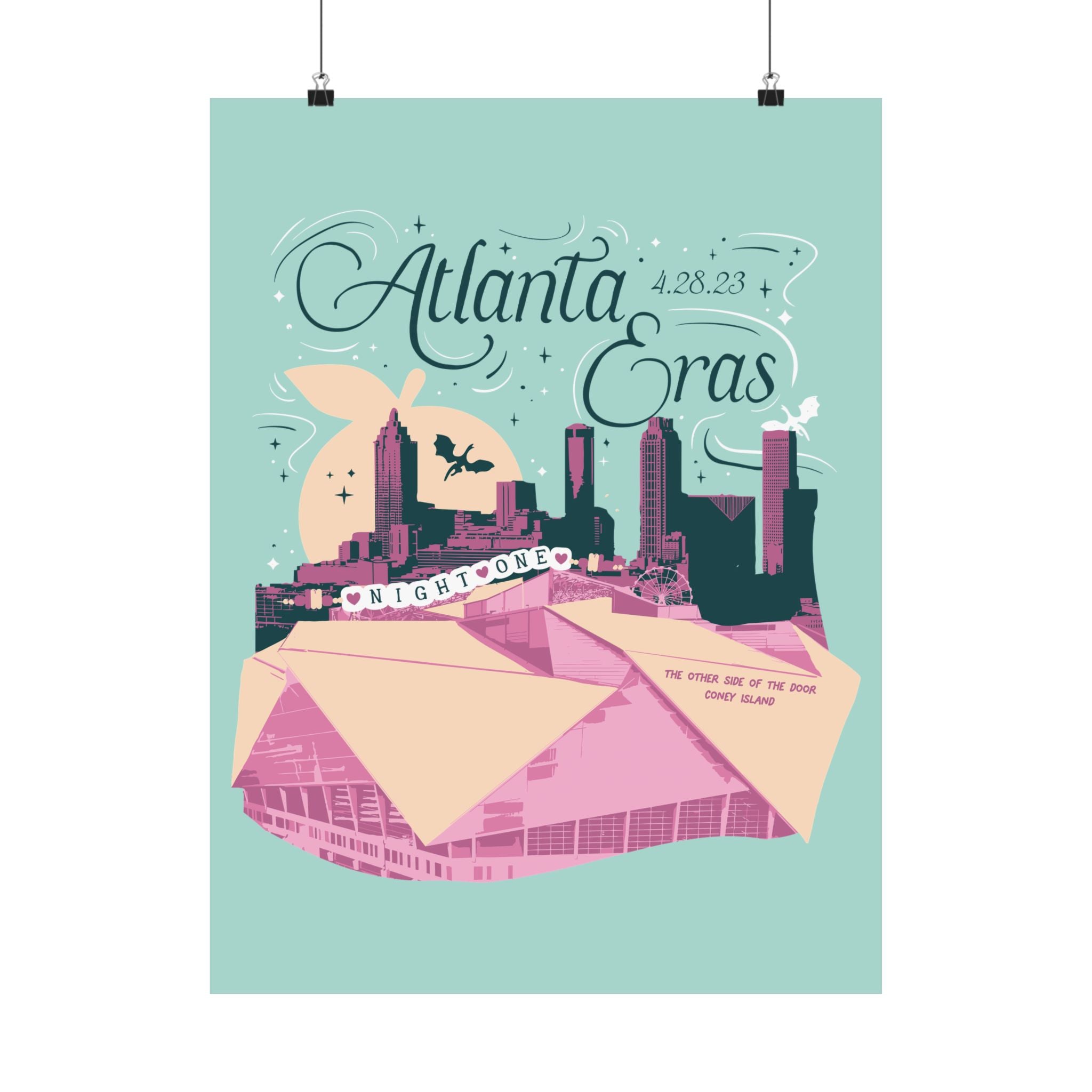 Atlanta Eras Night One Poster