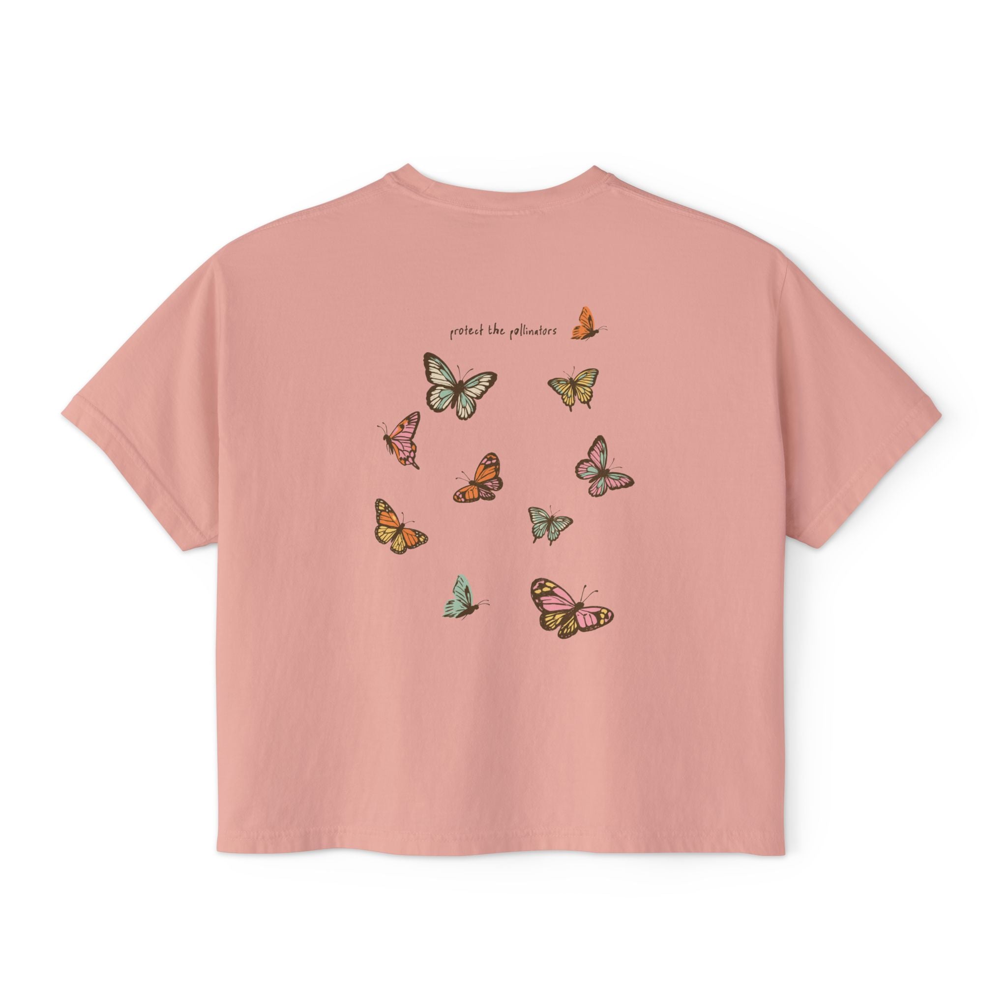Where Flowers Grow Crop Top