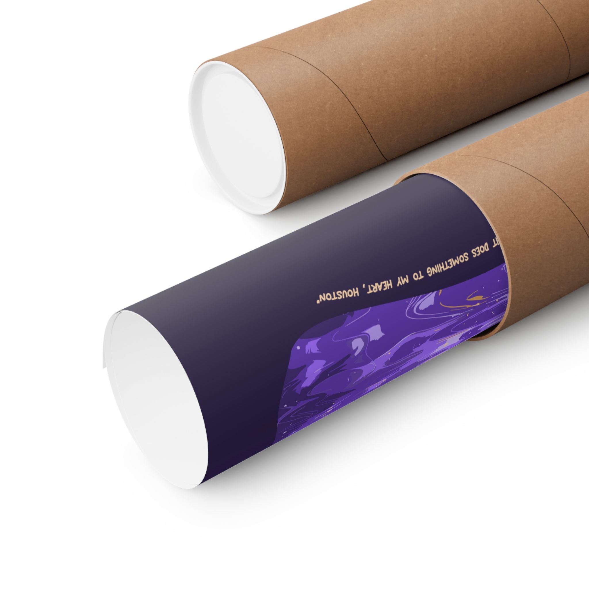 Purple Night Three Houston Eras Poster