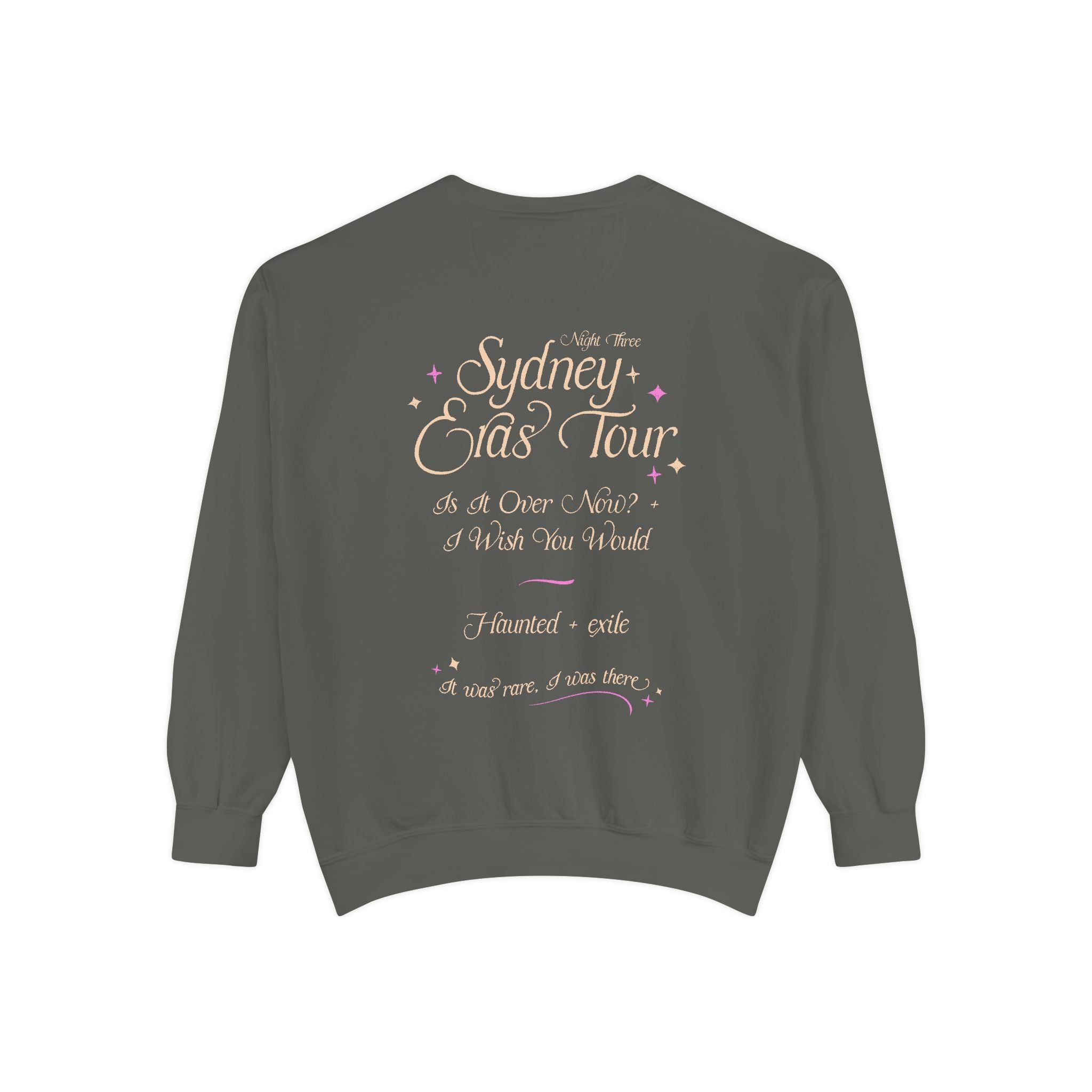 Night Three Sydney Eras Tour Crewneck