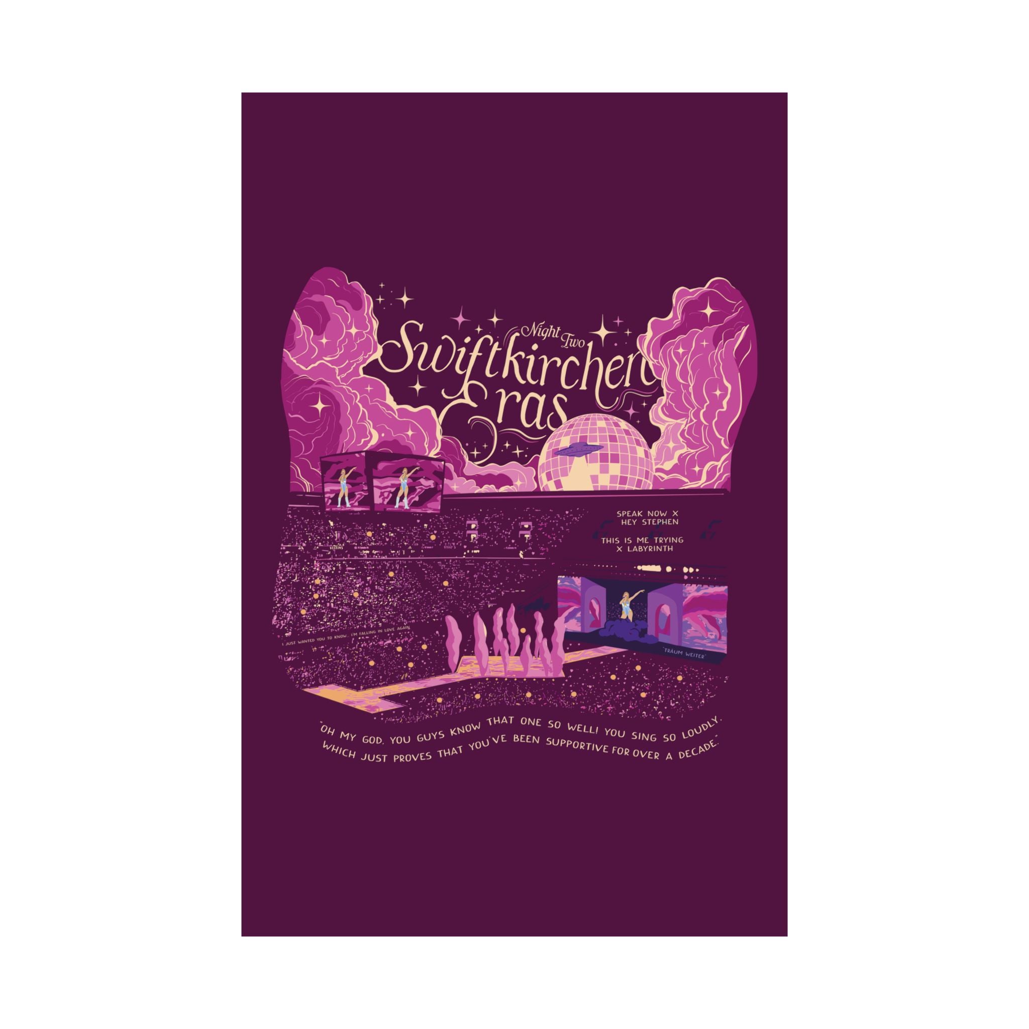 Berry Gelsenkirchen Eras Night Two Poster