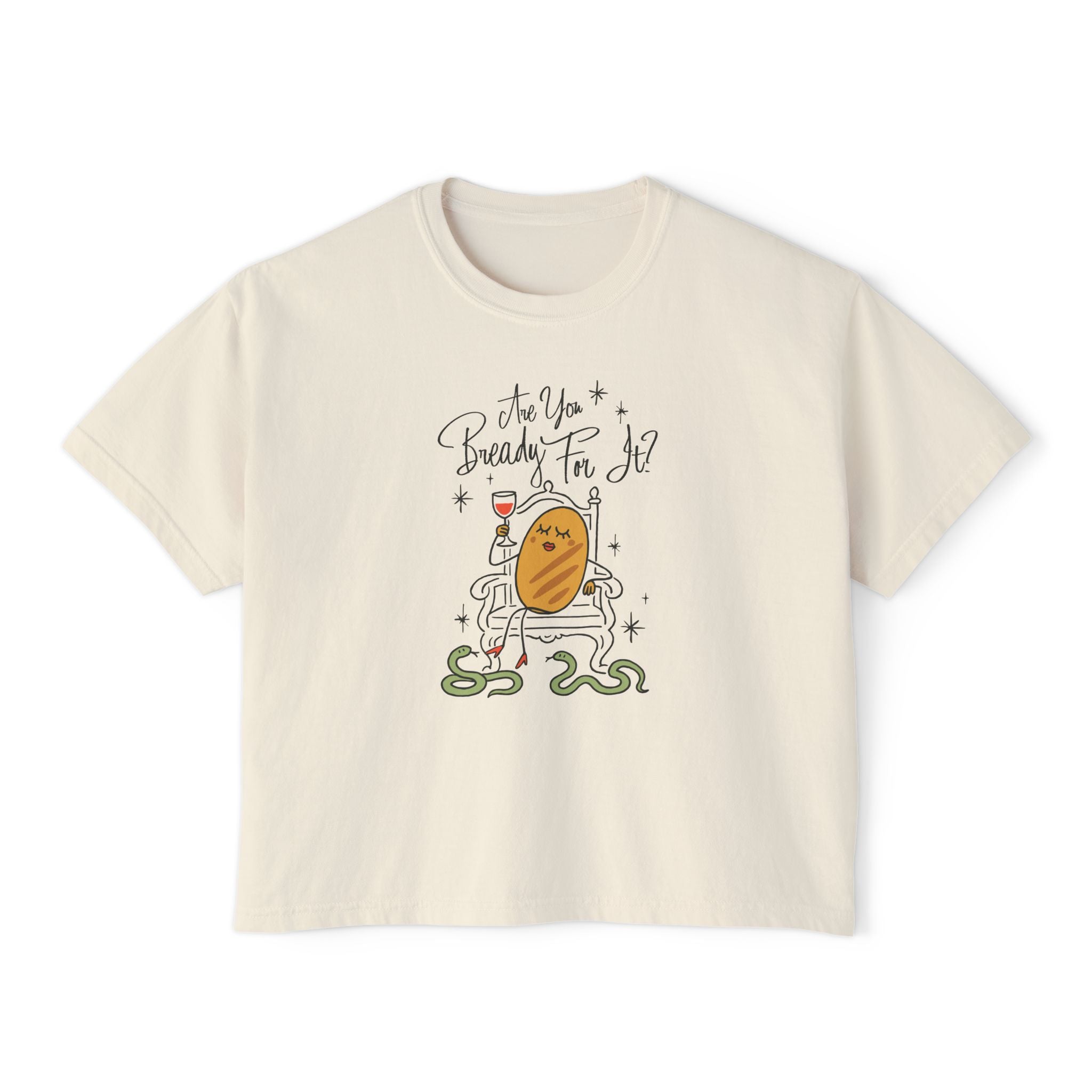 Are You Bready For It Crop Top