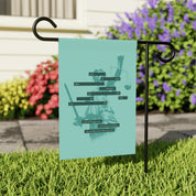 Smallest Men Who Ever Lived Garden Flag