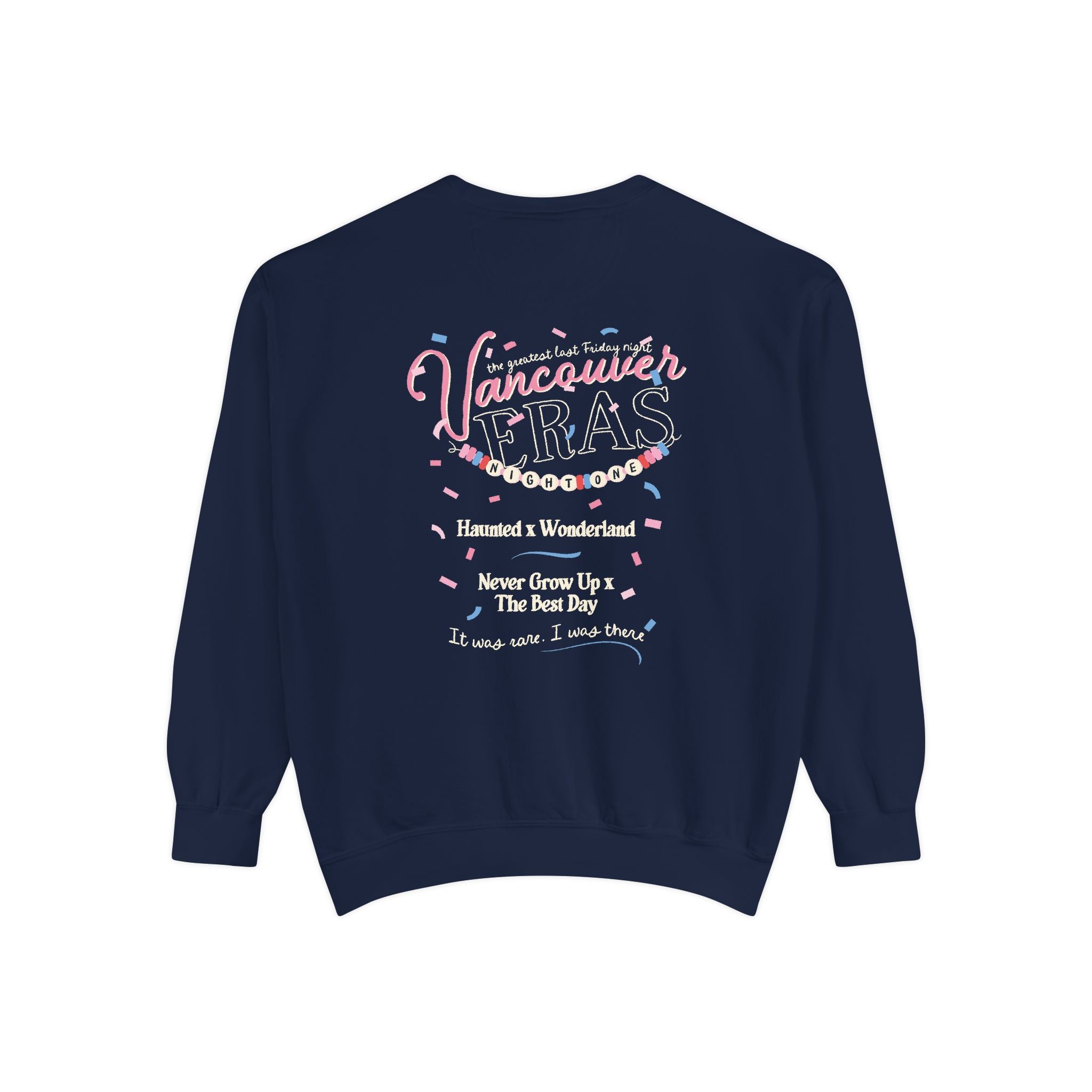 Vancouver Eras Night One Comfort Colors Crewneck