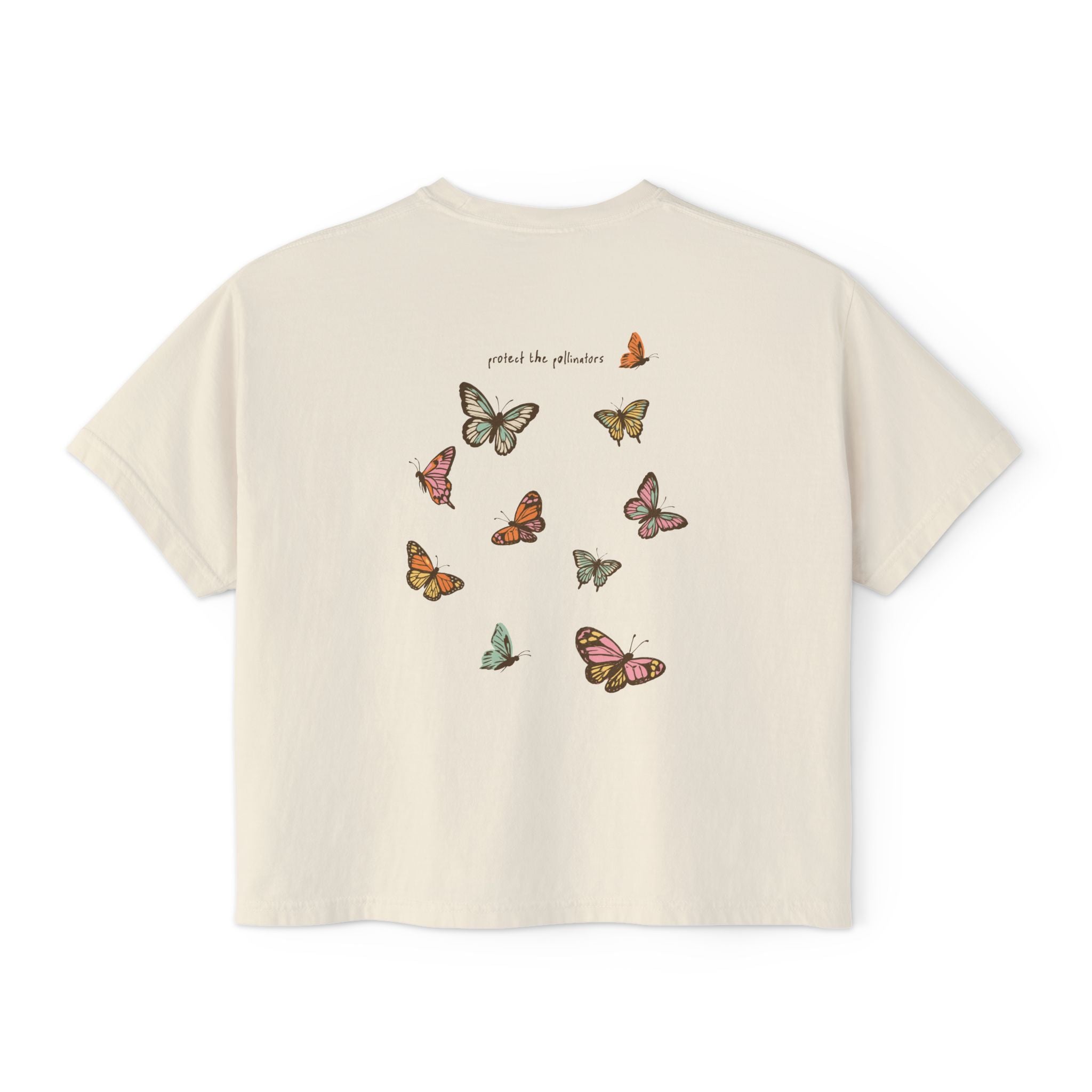 Where Flowers Grow Crop Top