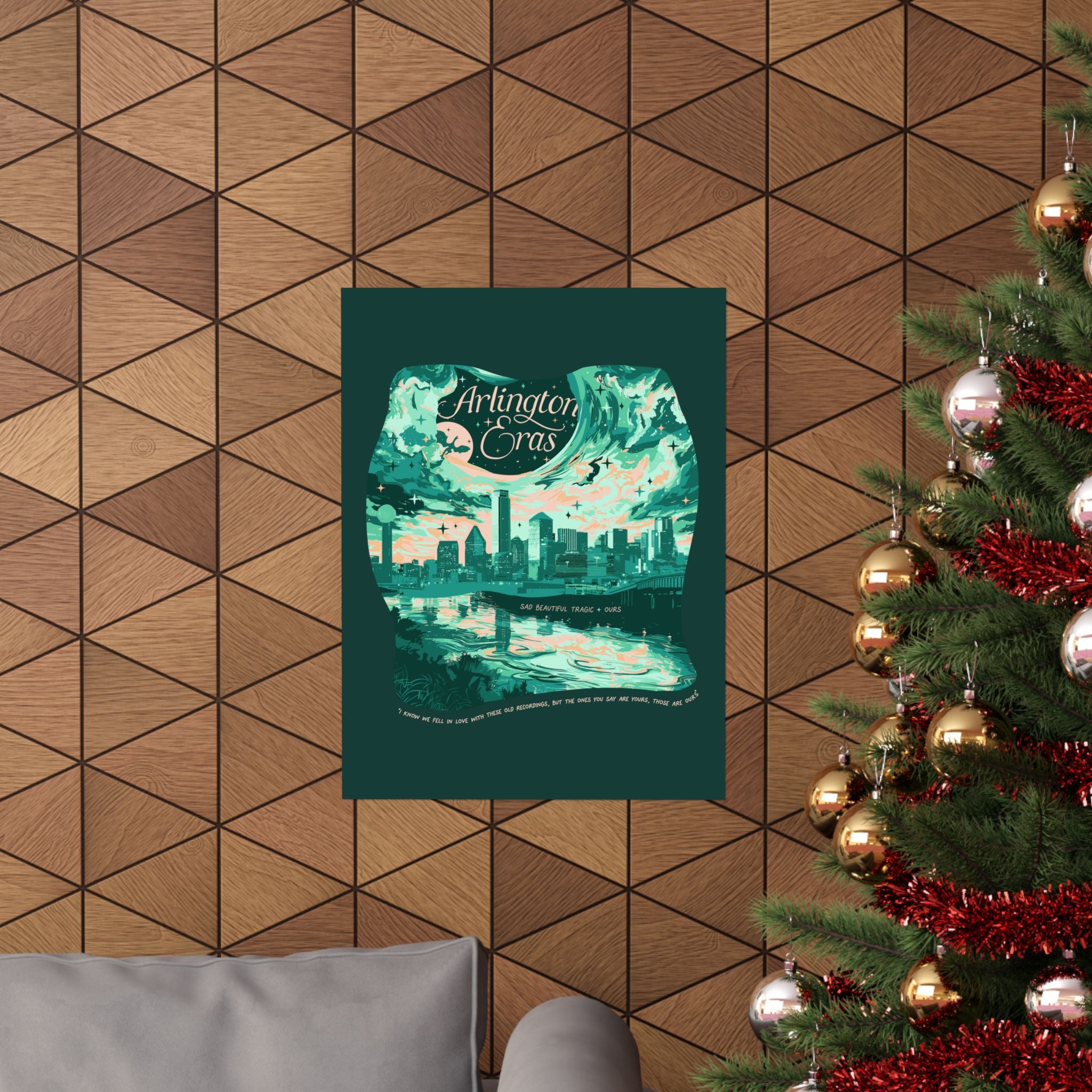 Emerald Night One Arlington Eras Tour Poster
