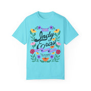 Indy Eras Tour  Floral Piano Comfort Colors Tee