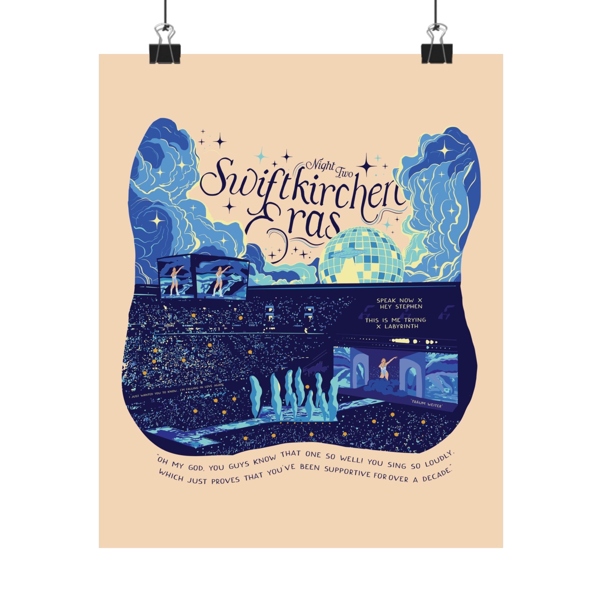 Ivory Gelsenkirchen Eras Night Two Poster