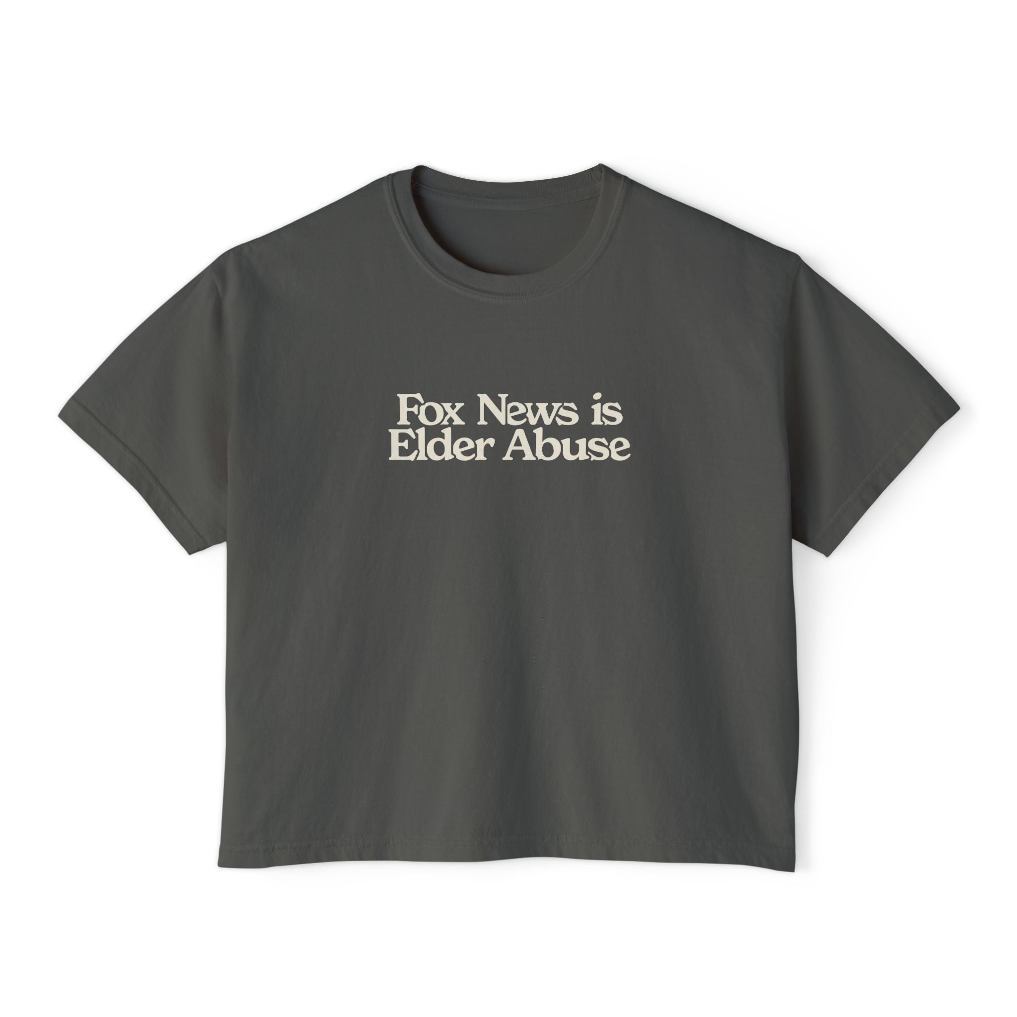 Fox News Comfort Colors Crop Top