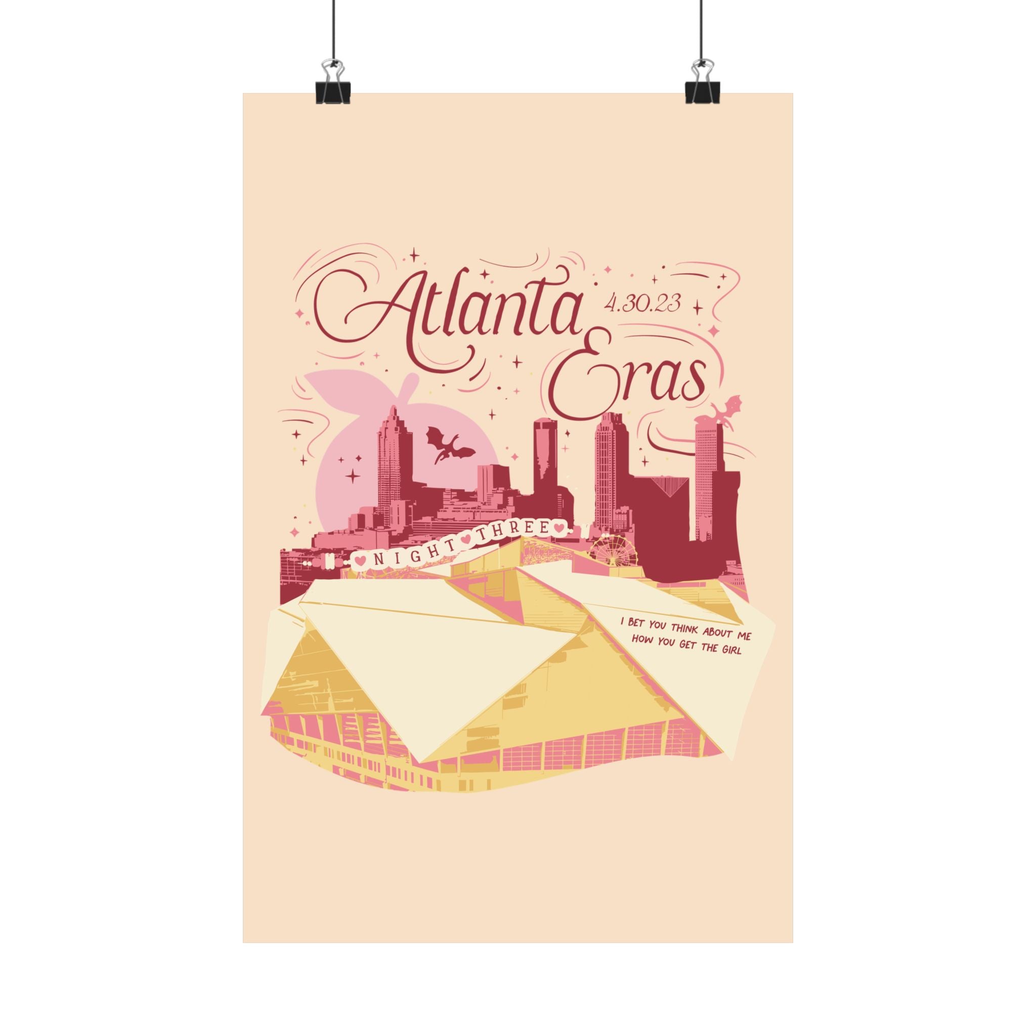 Atlanta Eras Night Three Poster