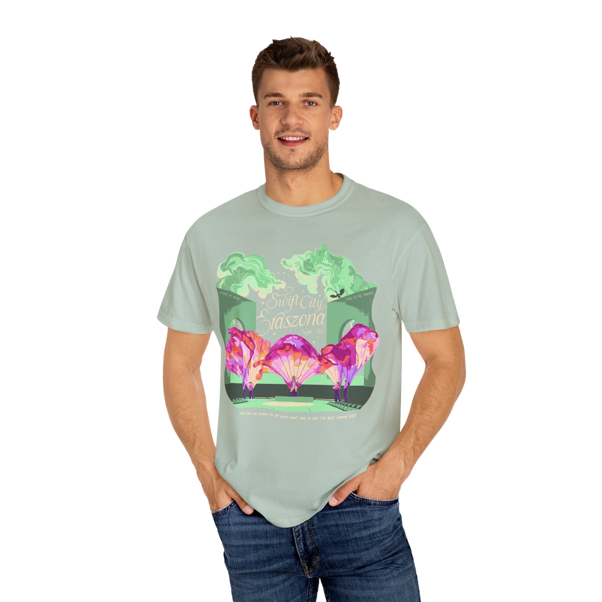 Night Two Glendale, Eraszona Eras Tee