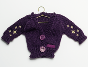 Knit Cardigan Ornaments