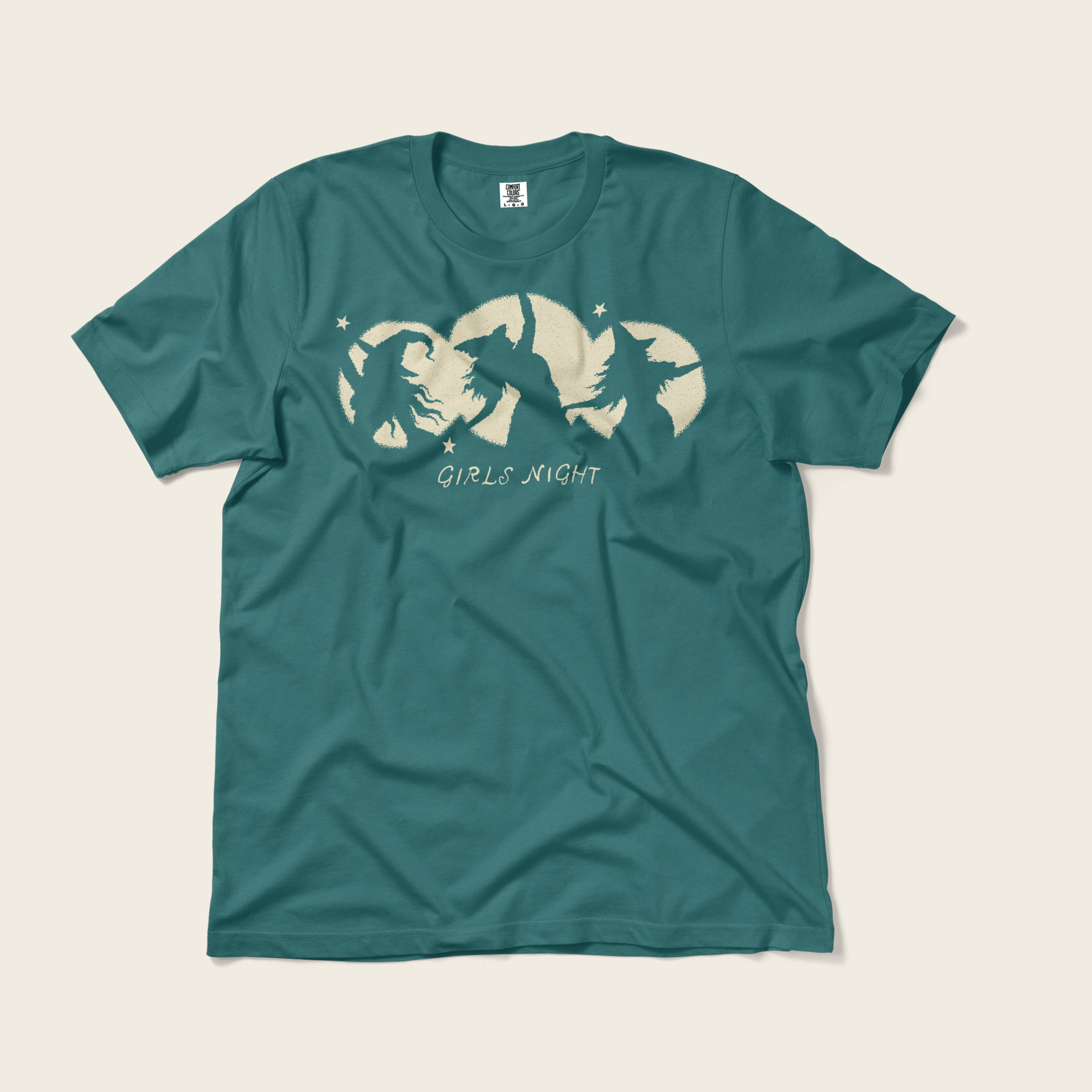Girls Night Tee in Emerald