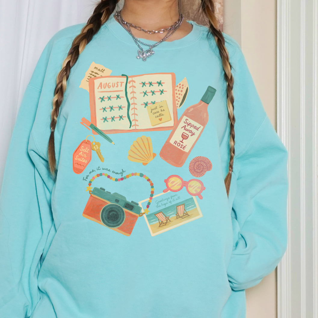 August Lightweight Crewneck