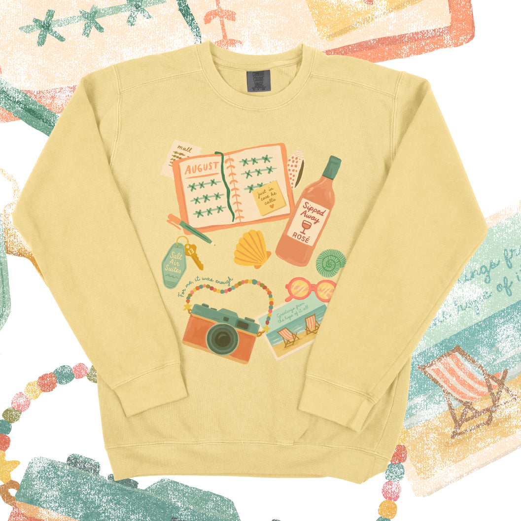 August Lightweight Crewneck