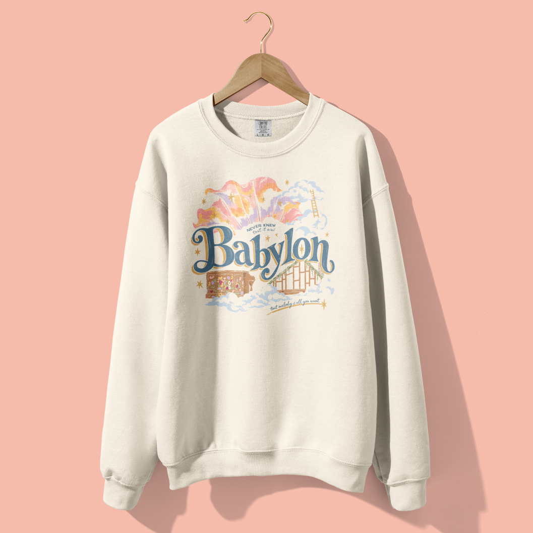 Babylon: The Eras Is All I Want Lightweight Crewneck