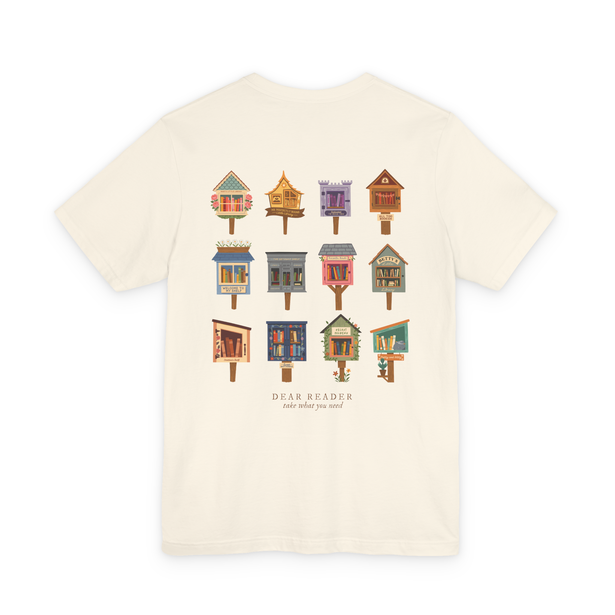 Dear Reader Bella Canvas Soft Tee