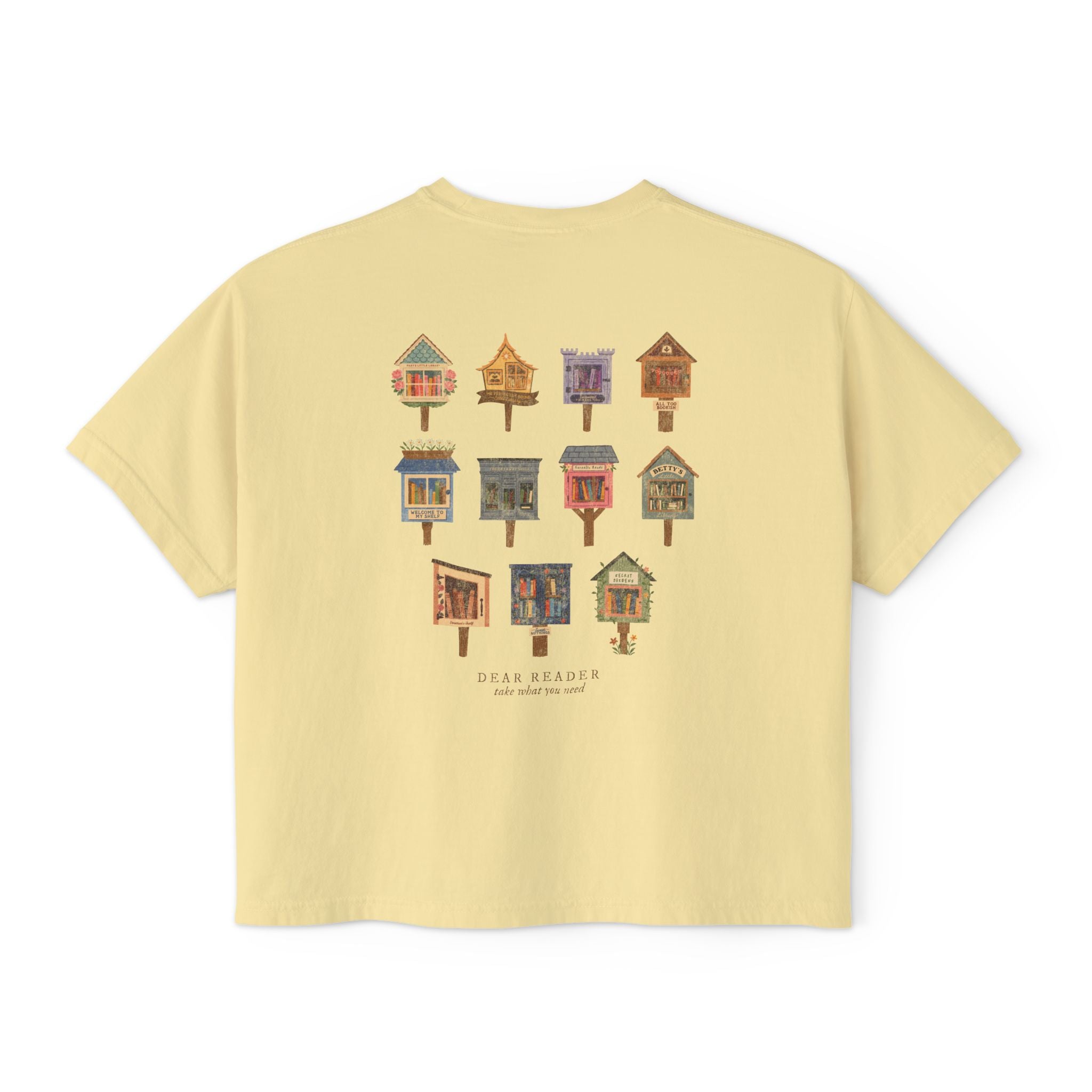Dear Reader Crop Top
