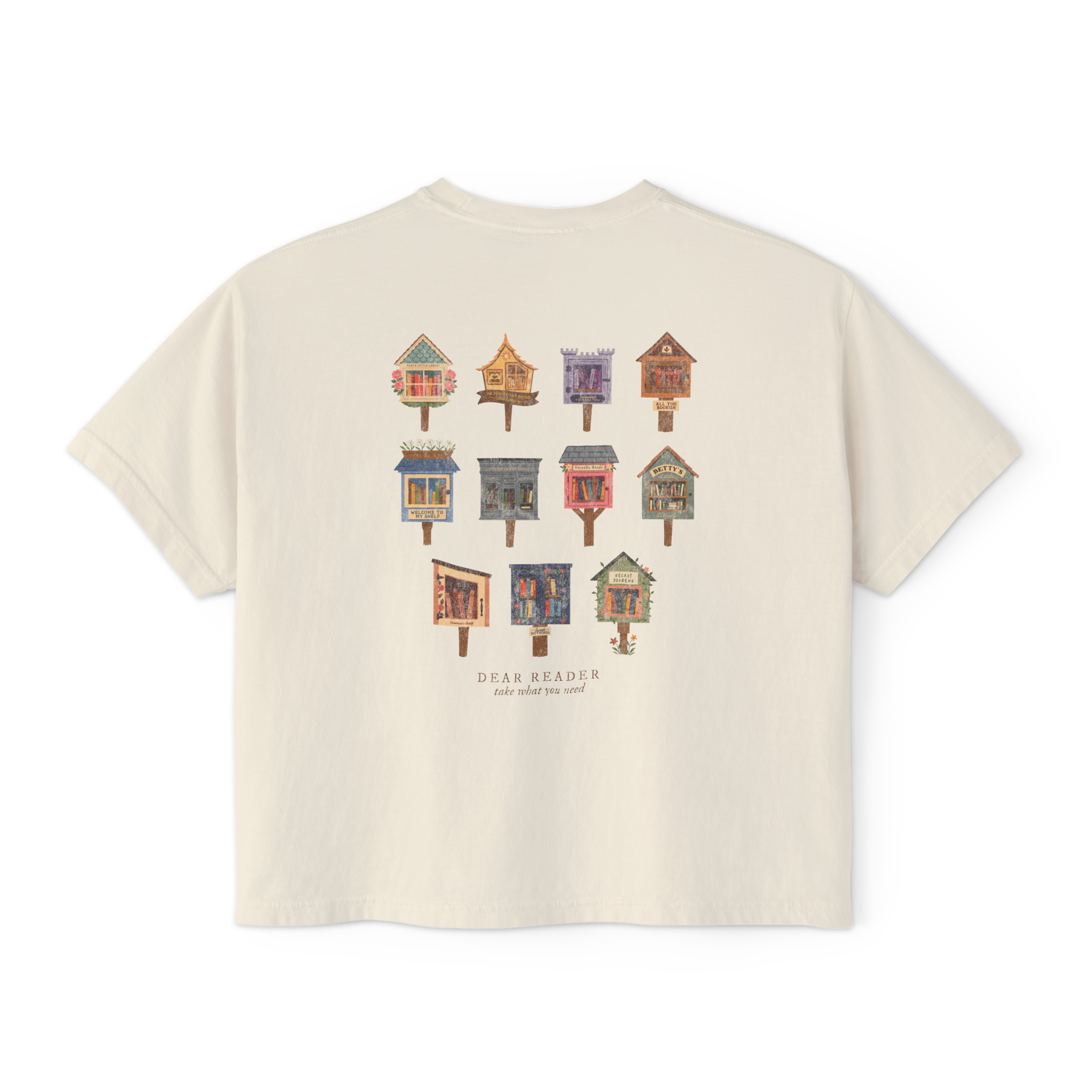 Dear Reader Crop Top