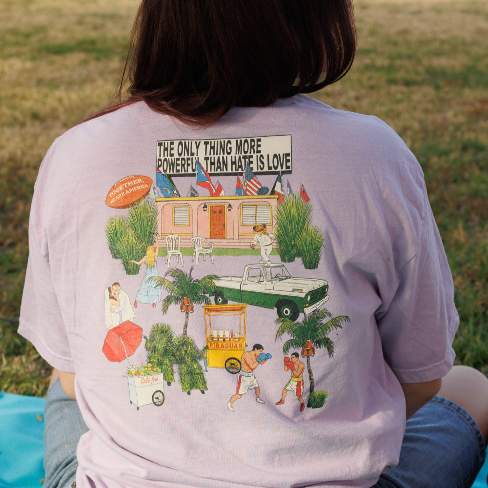 The Only Thing More Powerful Than Hate is Love Tee