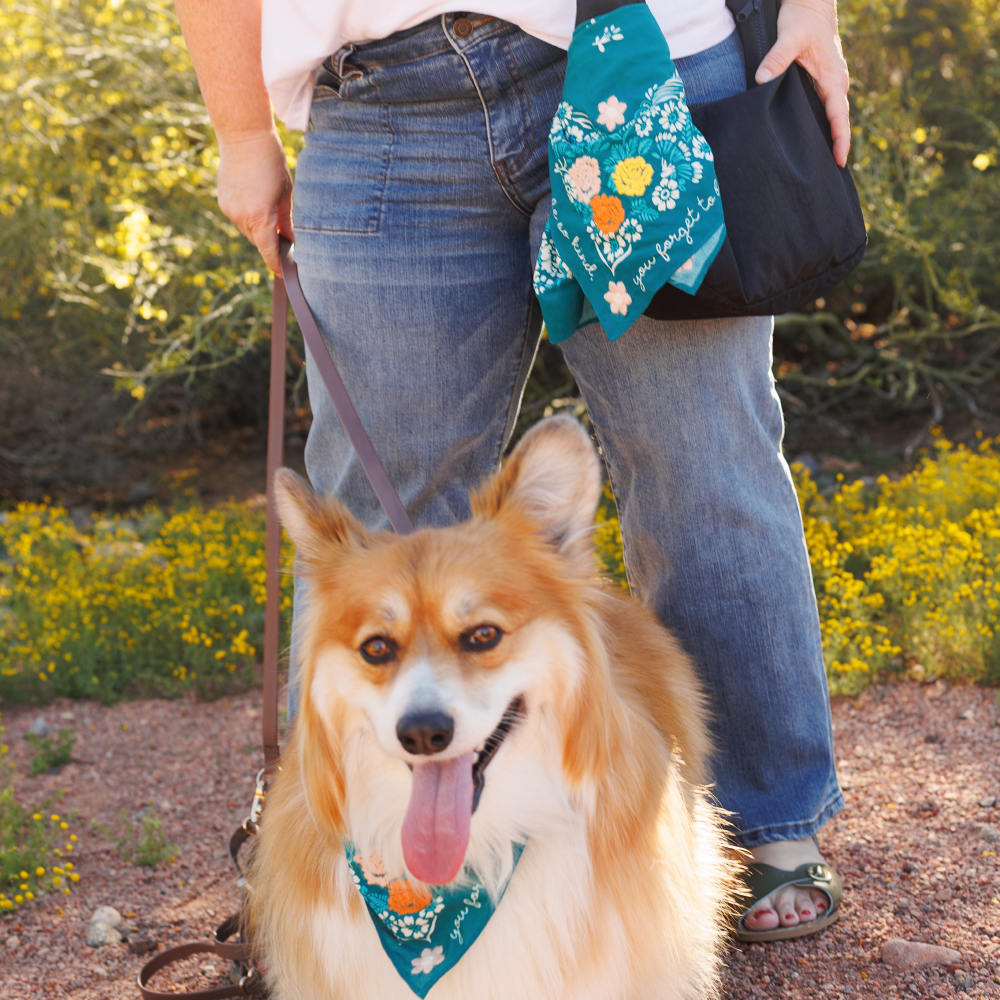 Embroidered Marjorie Bandana